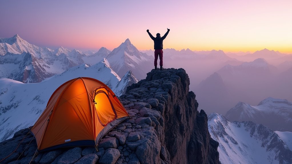 conquering mountains builds confidence