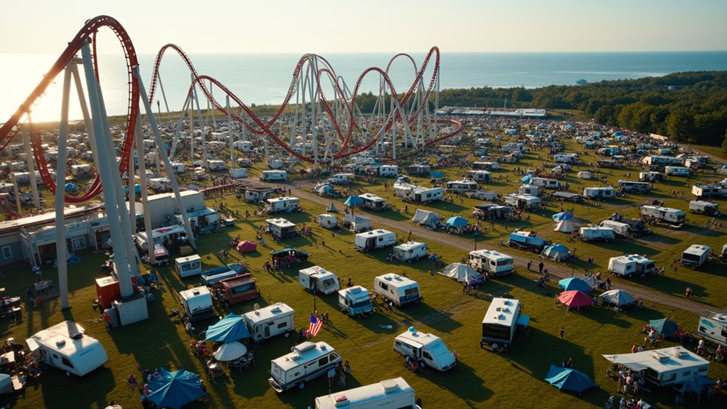 darien lake camping popularity