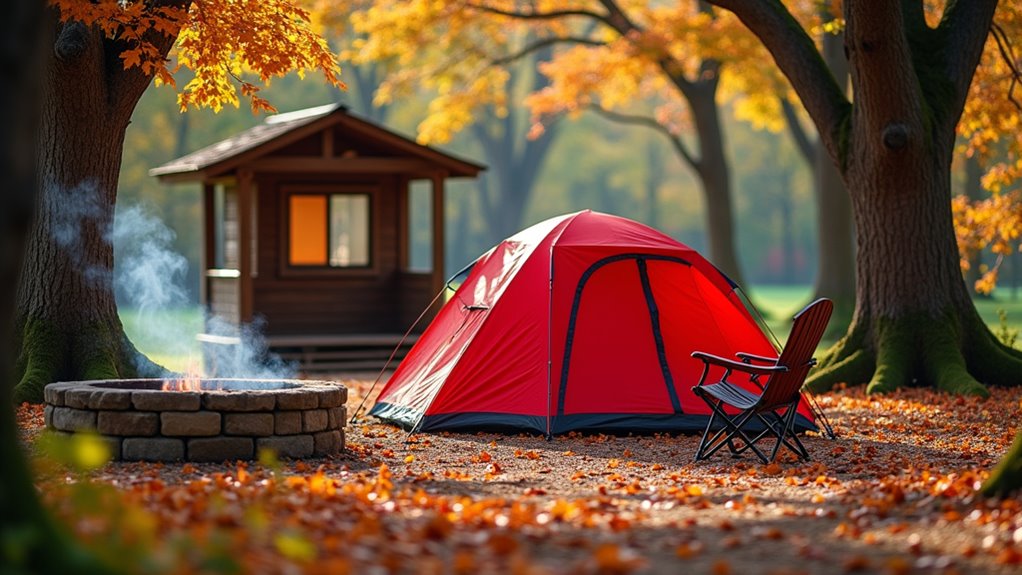 delaware fall camping discounts