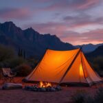 desert camping in california