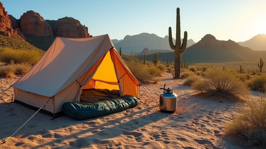 desert camping safety tips