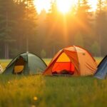 diverse camping tent options