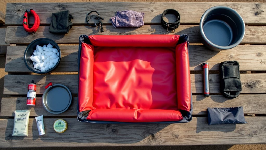 dog camping gear checklist