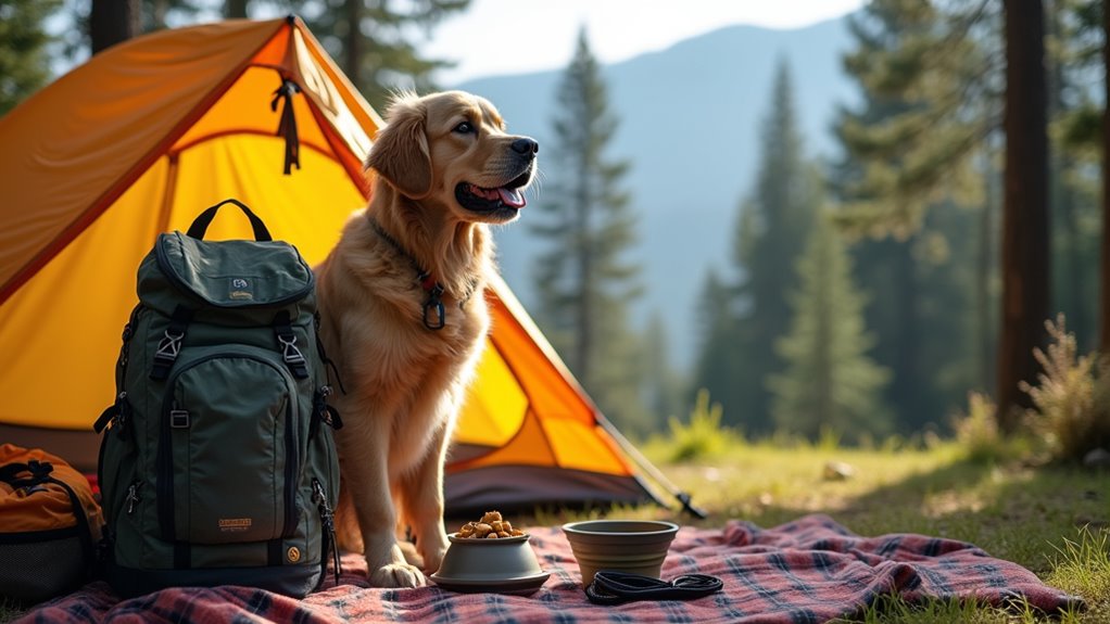 dog camping safety tips