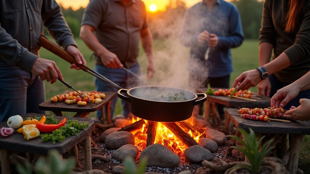 effective group cooking organization