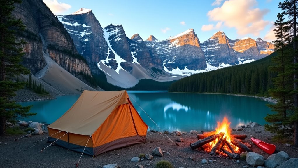 eight canadian camping trips