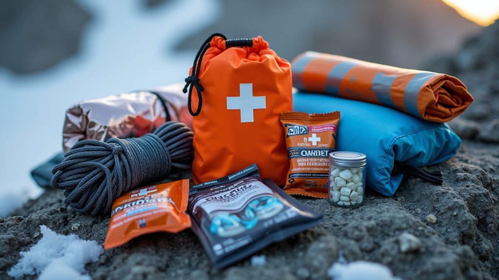 emergency mountain survival kit