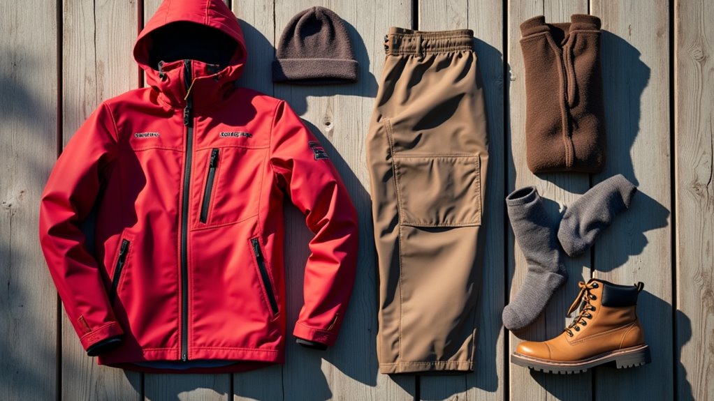 essential apparel for outdoors