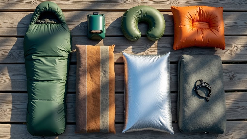essential camping sleeping equipment