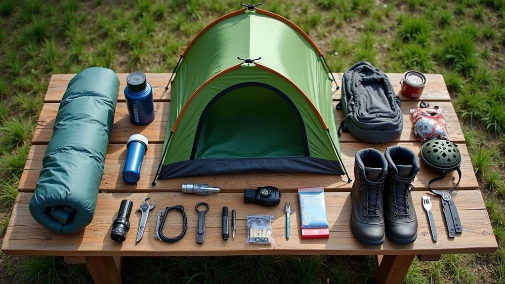 essential gear for camping