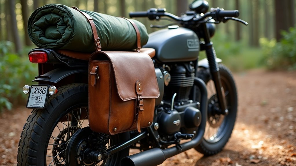 essential motorcycle camping equipment