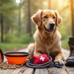 essential pet camping checklist
