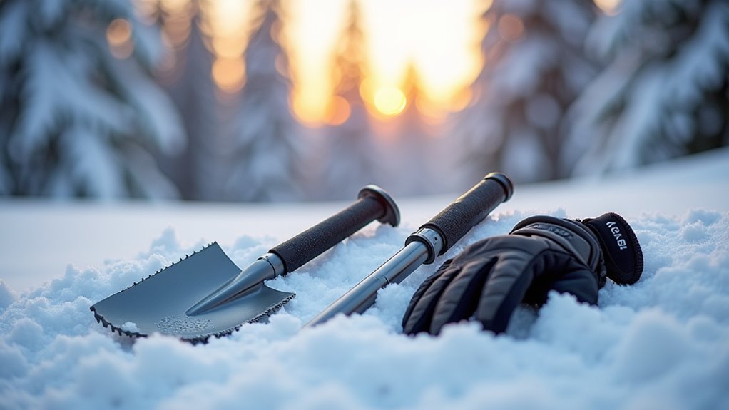 essential snow cave tools