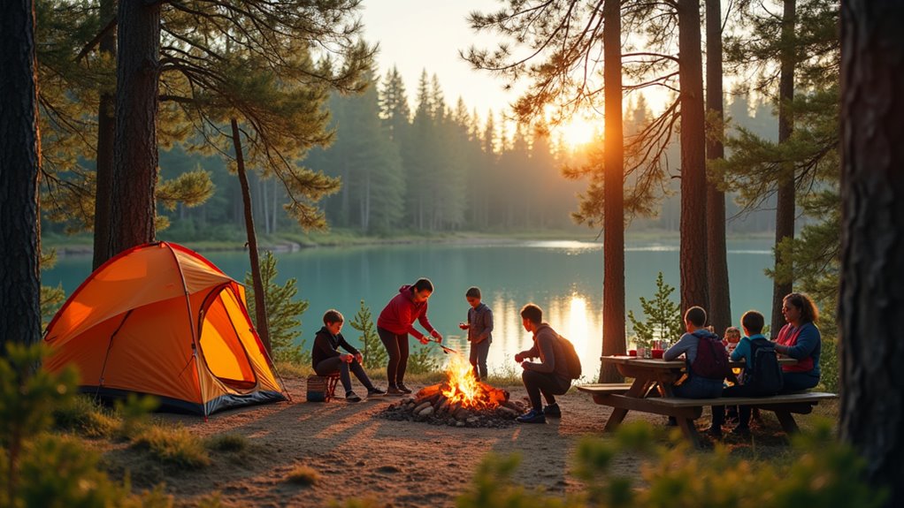 family camping activity ideas