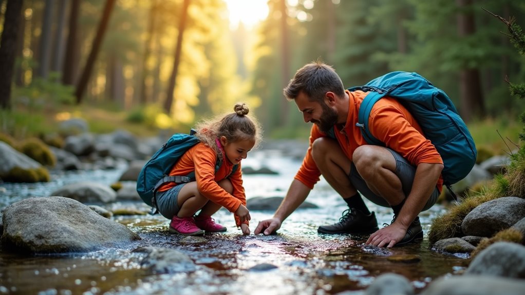 family camping photography activities