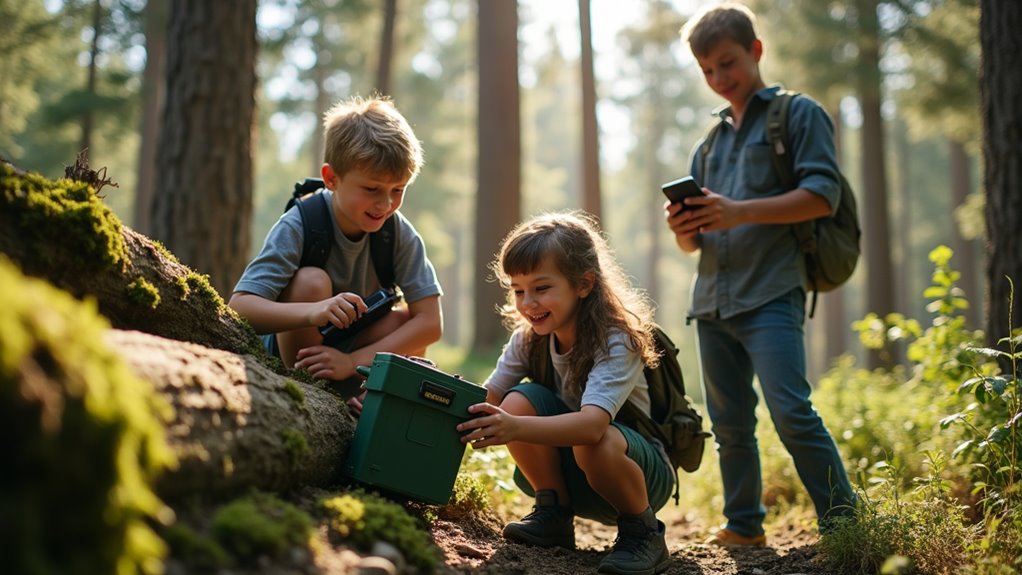 family friendly geocaching adventures