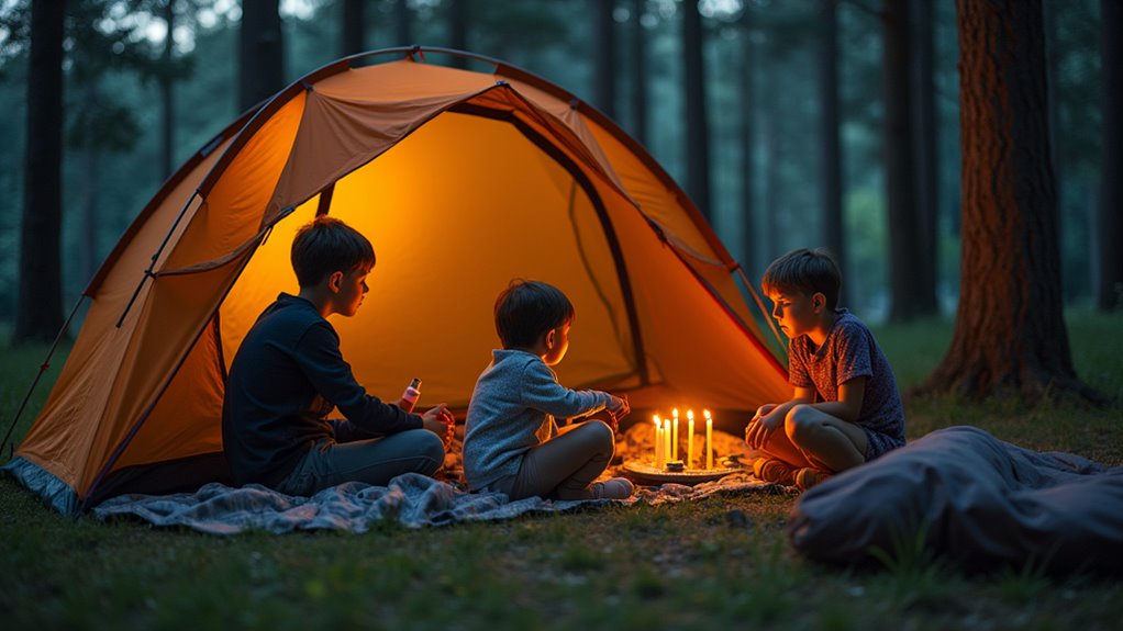 first time campers outdoor fears