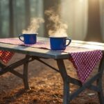 foldable outdoor table option
