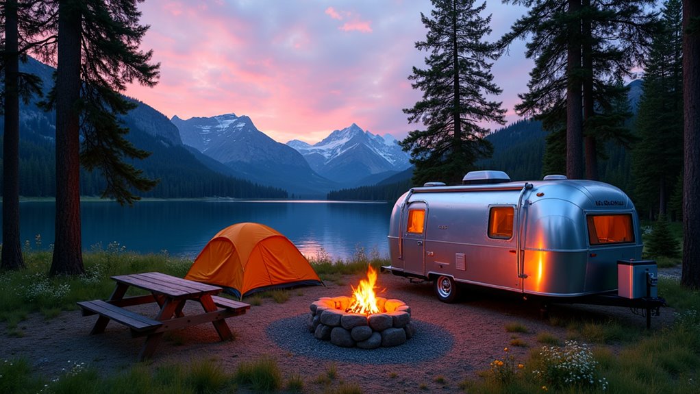 free rv and tent camping