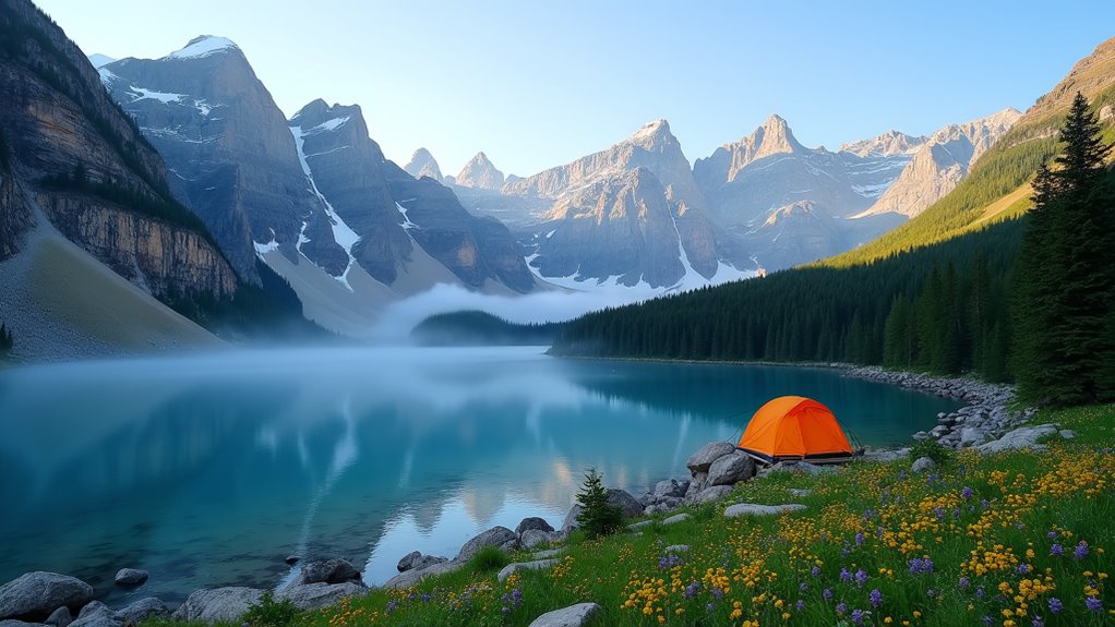 glacier national park camping