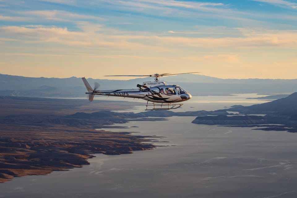 Grand canyon helicopter flight & hoover dam river float raft highlights