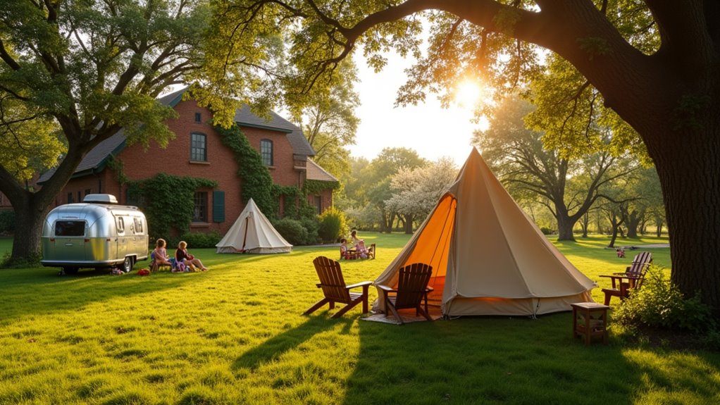 ideal family camping experience