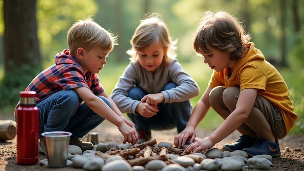 involve kids in camping