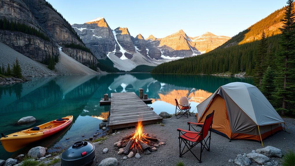 lake camping vacation tips