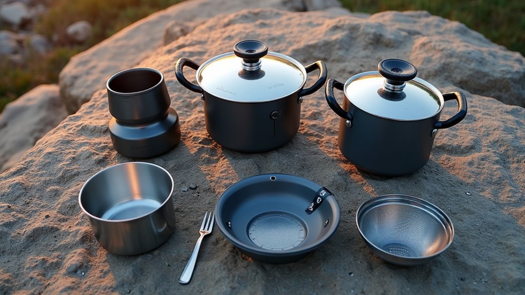 lightweight durable camping cookware
