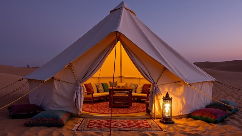 luxurious moroccan camping experiences