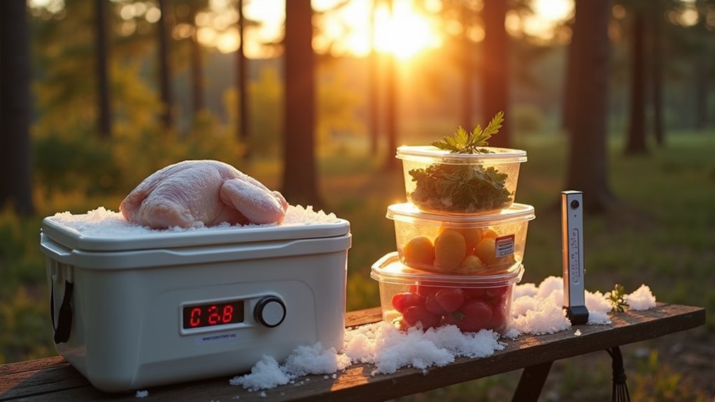 maintain safe food temperatures