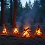 methods for building campfires
