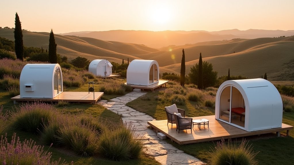 modern spacious camping experience