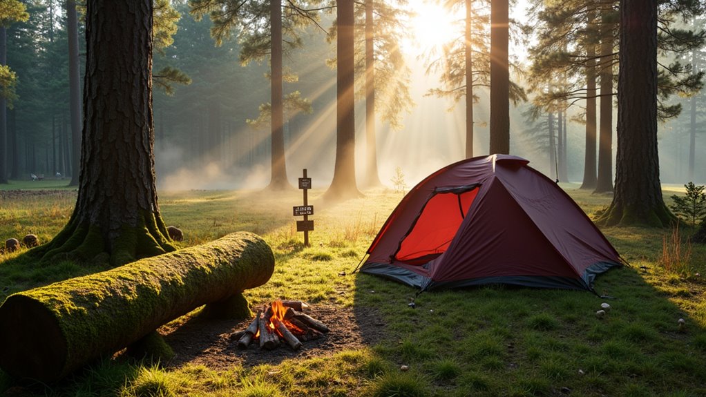 nature lovers ideal campsites