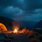 night camping safety hazards