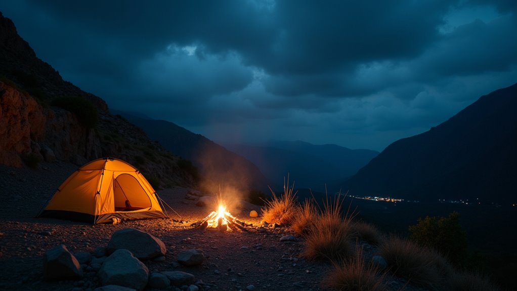 night camping safety hazards