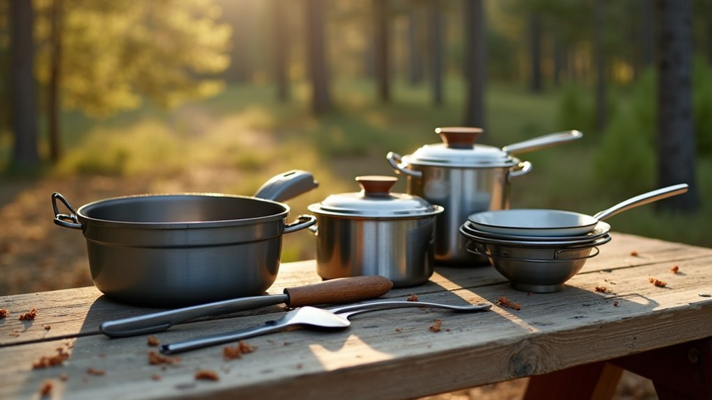 outdoor cooking utensils set