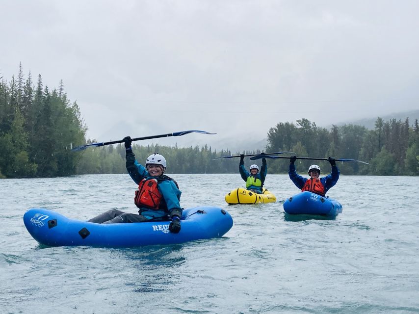 Packrafting kenai river seward departure highlights