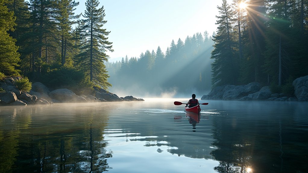 paddling wildlife lakes adventures