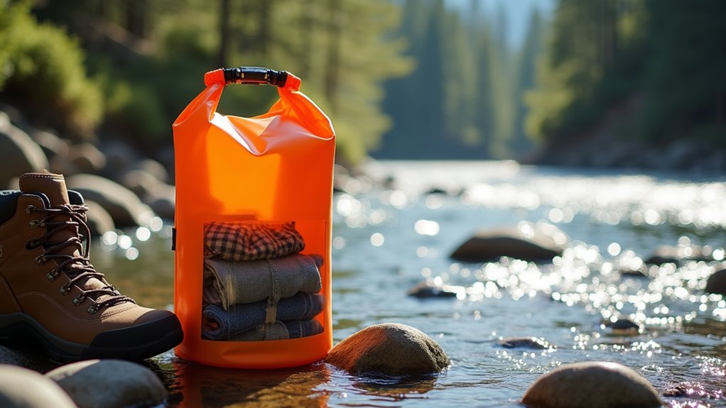 portable camping laundry method