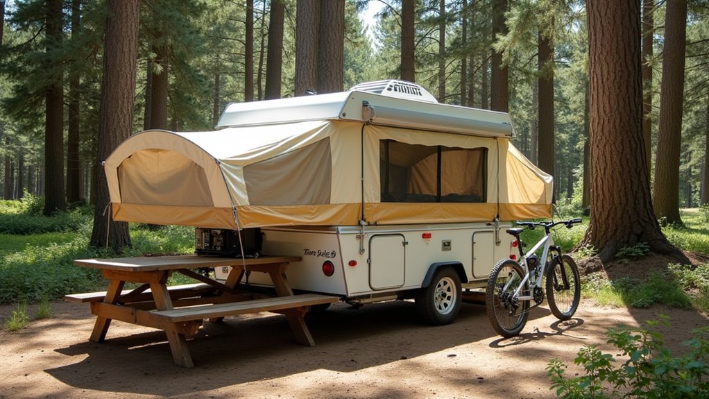 portable lightweight camping trailers