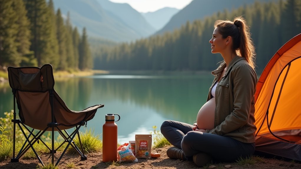 pregnancy camping safety tips