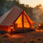 preventing bug bites while camping
