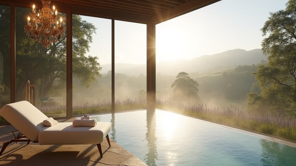 relaxing getaways at spas