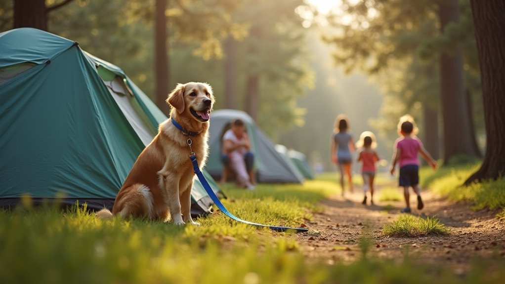 responsible pet camping behavior