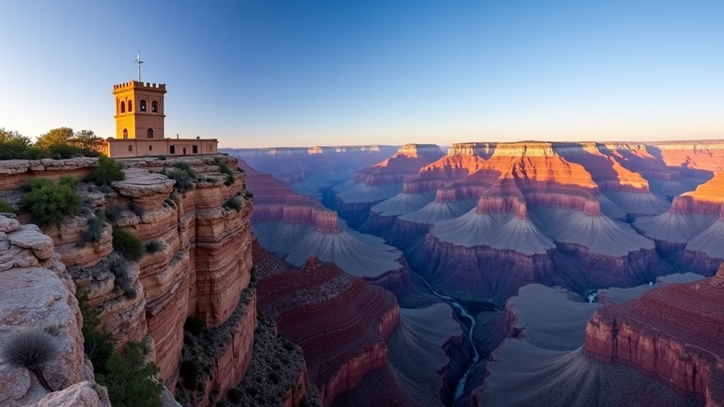 scenic drive and watchtower