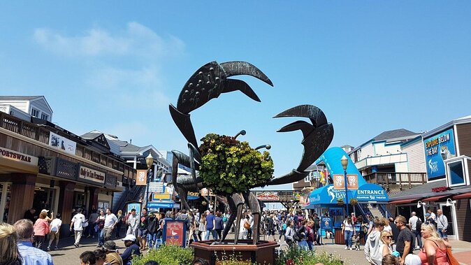 Self guided scavenger hunt: along fishermans wharf highlights