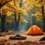 serene ohio camping spot