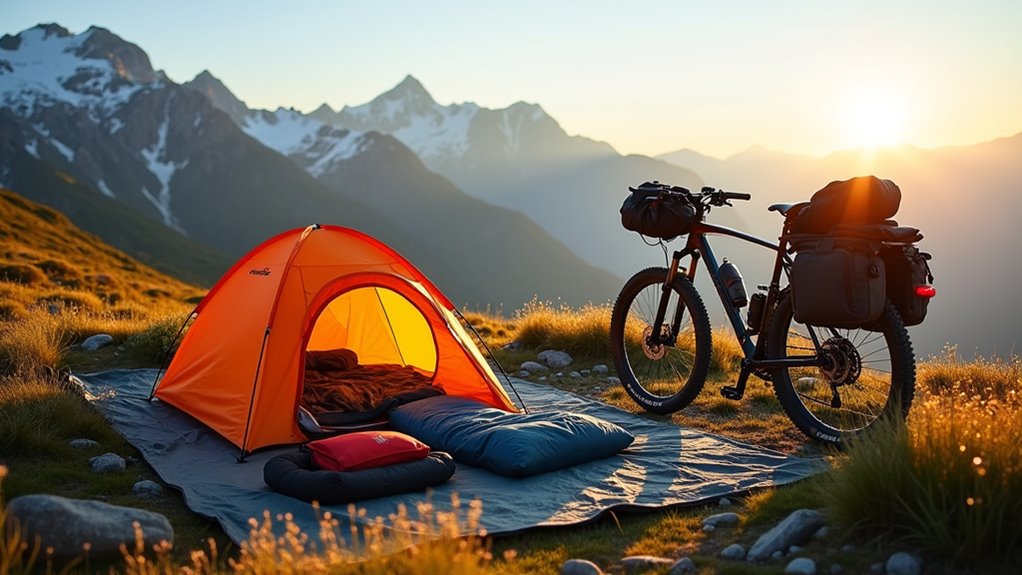 smart bike camping gear choices