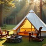 start camping comfortably